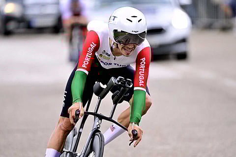 Ivo Oliveira é um dos ciclistas portugueses nos campeonatos que se realizam em Ballerup, na Dinamarca.