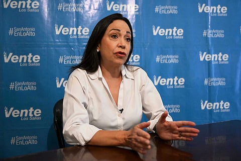 Maria Corina Machado é a principal voz da oposição venezuelana.