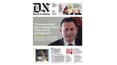 O DN faz 160 anos. Veja a primeira página deste domingo