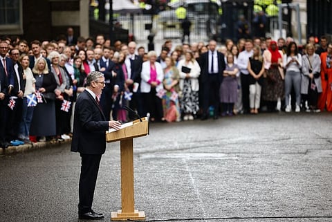 O novo primeiro-ministro britânico, Keir Starmer