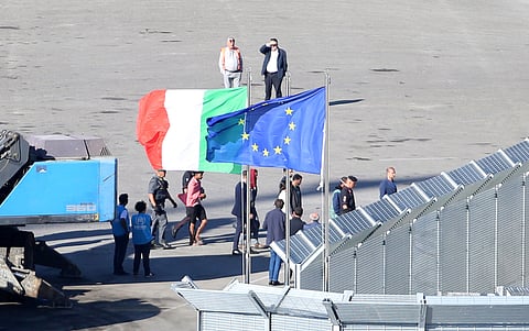 Os cidadãos chegaram nesta semana à Albânia.