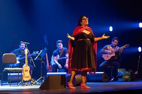 La Marisoul no Tivoli, em Lisboa.