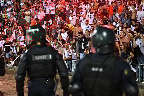 Presidente do Vitória lamentou carga policial no final do jogo nas Aves