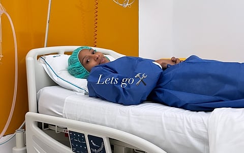 Patrícia Mamona operada ao joelho esquerdo