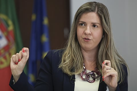 Ministra da Juventude e Modernização, Margarida Balseiro Lopes,