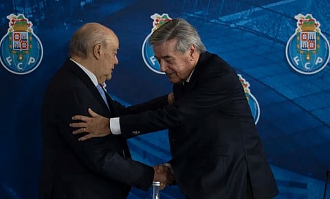 Fernando Gomes com Pinto da Costa
