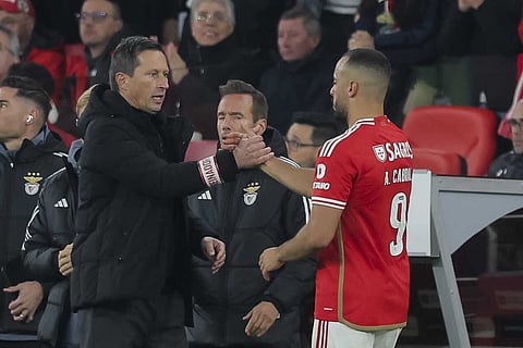 Roger Schmidt e Arthur Cabral