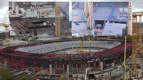 Seis feridos e 20 operários dispensados após tumulto nas obras do Camp Nou