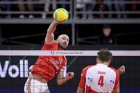 Hugo Gaspar era o capitão da equipa de voleibol do Benfica.