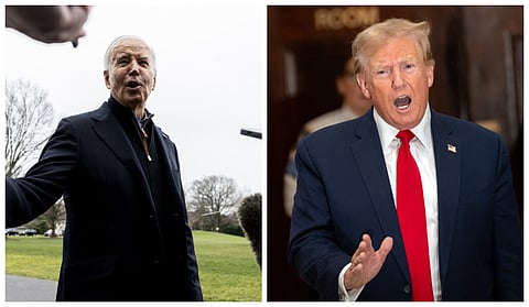 Joe Biden está atrás de Donald Trump nas intenções de voto neste momento, um mau sinal para a sua eventual reeleição.