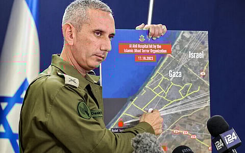 Daniel Hagari, porta-voz do Exército israelita