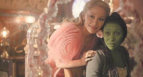 Ariana Grande e Cynthia Erivo: o problema de Wicked não passa por elas.