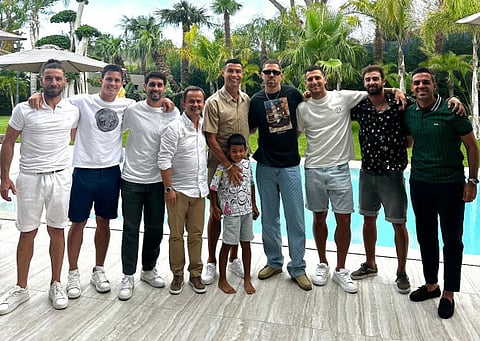 Richie Campbell dá concerto privado na nova mansão de Ronaldo em Cascais