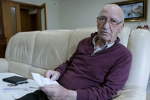 Artur Ferreira, reformado, 82 anos.