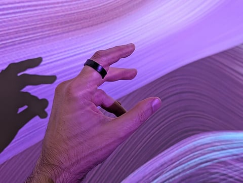 Testámos o Ring em negro. Há ainda em cinza e ouro.