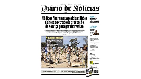 Os títulos do DN desta segunda-feira