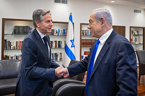 Reunião entre Blinken e Netanyahu terá sido tensa ao ponto de não haver comunicado do gabinete do PM.