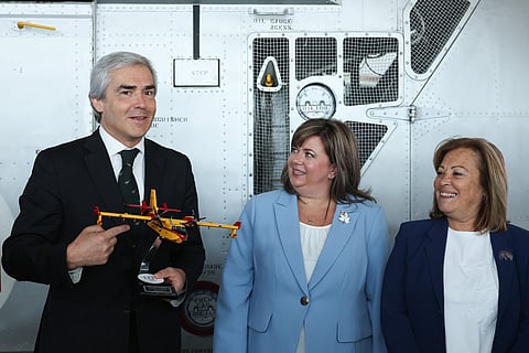 Governo destaca maior preparação do país no combate aos incêndios após aquisição de dois Canadair