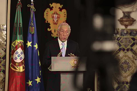 Presidente da República fez a sua mensagem de Ano Novo em direto a partir do Palácio de Belém.