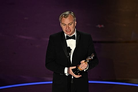 Realizador Christopher Nolan, ganhou o Óscar para melhor realizador pelo filme Oppenheimer.