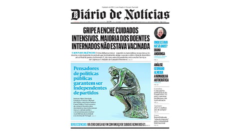 Os títulos do DN desta quinta-feira