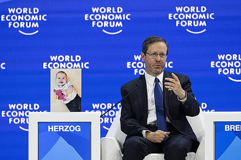 Presidente israelita defendeu a importância da Arábia Saudita.