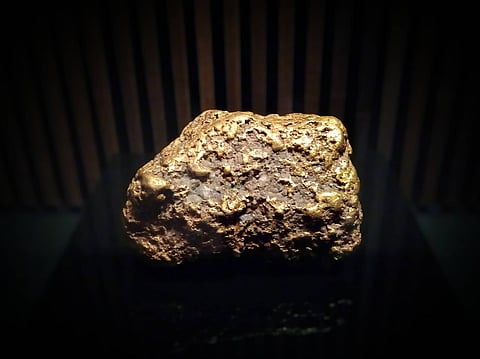 Uma pepita de ouro de 20kg foi retirada do Brasil em por volta de 1875 e está em exposição no Museu do Tesouro Real, em Lisboa.
