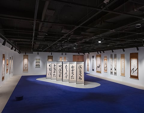 Na pintura zen são precisos anos de prática para não fazer quase nada