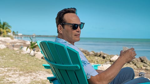 Tempo de relaxar com Vince Vaughn.