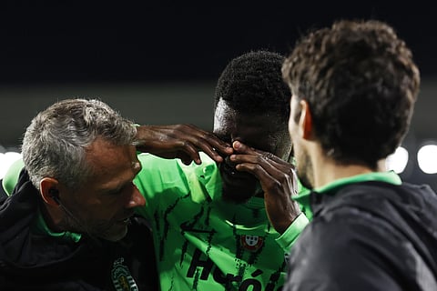 Sportinguista Diomande com entorse no tornozelo esquerdo