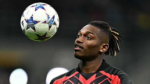 Rafael Leão joga no AC Milan