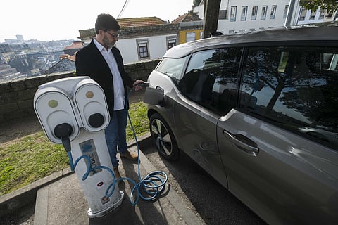16% das novas matriculas de ligeiros de passageiros são de veículos 100% elétricos.