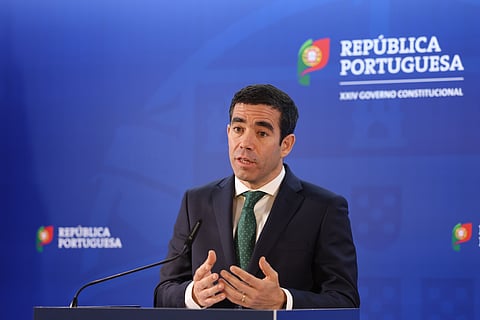 O ministro da Presidência, António Leitão Amaro