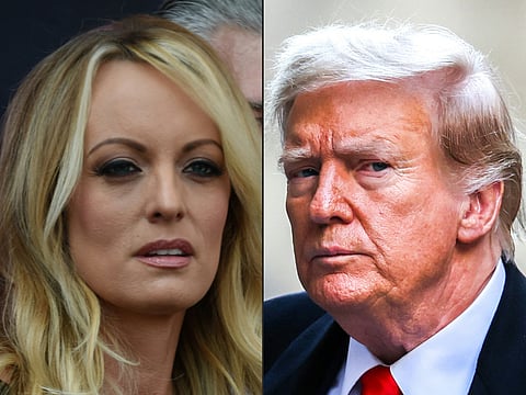 Stormy Daniels saltou para a ribalta devido ao encontro de 2006 com Trump, mas teve também que enfrentar ameaças de morte. O ex-presidente denuncia uma “caça às bruxas” do procurador.