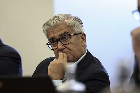 António Lacerda Sales ouvido na comissão parlamentar de inquérito.