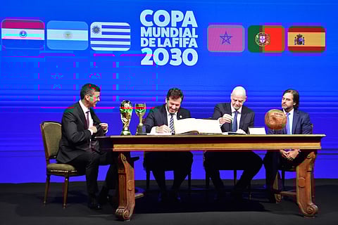 Portugal, Espanha e Marrocos entregam à FIFA dossiê de candidatura ao Mundial 2030