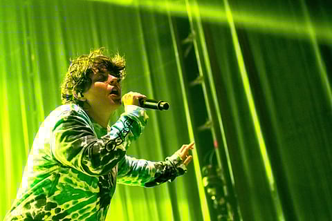 Ana Frango Elétrico foi a primeira atração da madrugada no Palco Galp