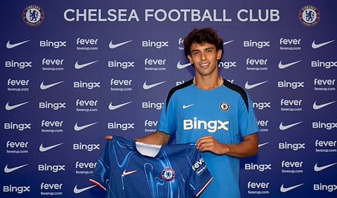 João Félix vai envergar a camisola número 14 do Chelsea.