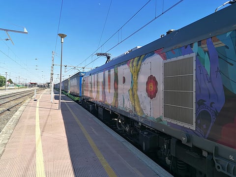 Comboio foi de Valência a Madrid, em Espanha.