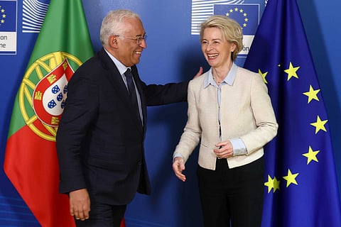 Reações. Costa diz que reeleição de Von der Leyen "é uma boa notícia para a Europa e para os europeus"