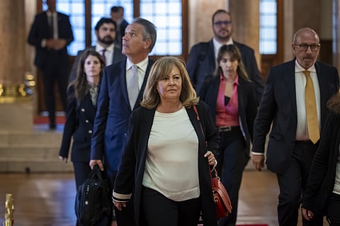 Margarida Blasco, ministra da Administração Interna.