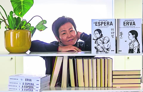 “Quis contar o sofrimento de muitas coreanas através da senhora Lee Ok-sun, personagem principal de Erva”
