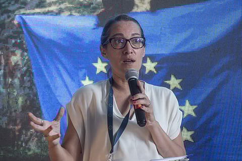 Ana Santos Pinto esteve no Summer CEmp, a escola de verão da Representação da Comissão Europeia em Portugal, que decorreu no final de agosto em Miranda do Douro.