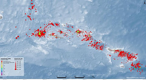 Açorianos sentiram 124 sismos em 2023 e o mais energético teve magnitude 4,3