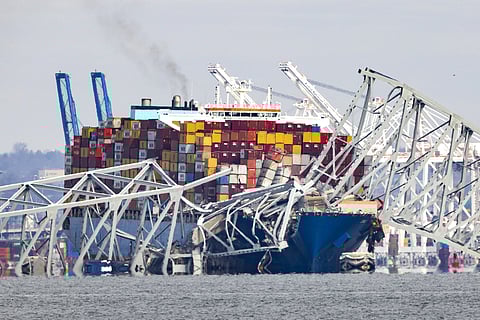 Navio que fez cair ponte em Baltimore avisou que estava com problema elétrico