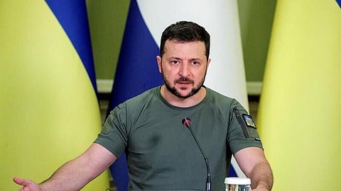 Presidente ucraniano Volodymyr Zelensky