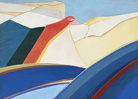 Praia da Almagreira, de Mário Cesariny, da Galeria Francisco Pereira Coutinho.