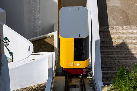 Funicular da Graça, em Lisboa.