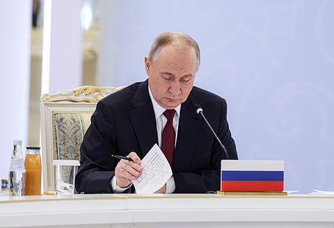 Valdimir Putin, presidente da Rússia.