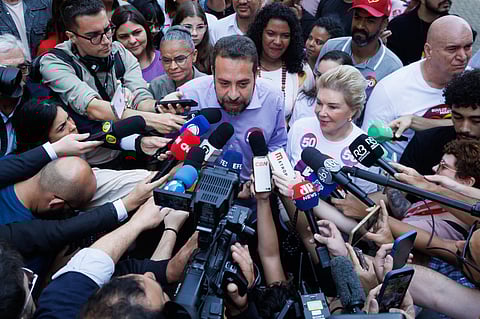 Candidato Guilherme Boulos, preferido do atual chefe de estado brasileiro.